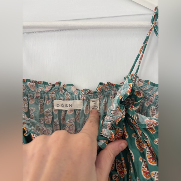 Dôen Rhoda Dress in Sunrise Paisley size XXS - Picture 3 of 3